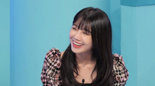 ▲‘퀴즈 위의 아이돌’ 에이핑크 은지(사진제공=KBS 2TV)