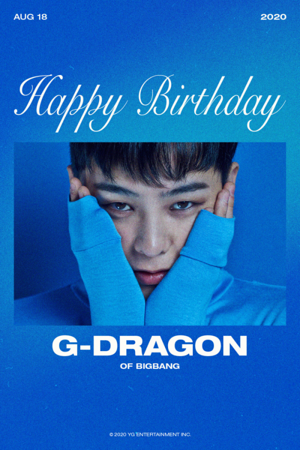 ▲지드래곤(권지용) 생일(사진=YG엔터테인먼트)