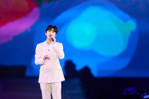 ▲'미스터트롯콘서트' 임영웅(사진제공=쇼플레이)