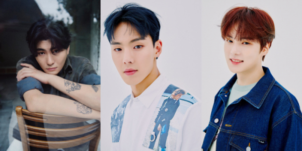 ▲카더가든, 몬스타엑스 셔누X민혁(사진=두루두루 아티스트 컴퍼니, 스타쉽 엔터테인먼트 제공)