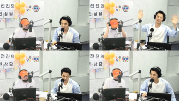 ▲전진(사진=SBS 러브FM '신혜성의 음악 오디세이' 보이는 라디오 캡처)