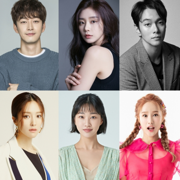 ▲이현욱-이주빈-이규한-왕빛나-하윤경-강혜진(사진제공=각 소속사)