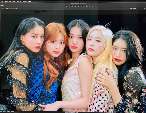 ▲해체를 결정한 걸그룹 희나피아(사진=희나피아 은우 인스타그램)