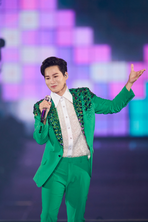 ▲'미스터트롯 콘서트' 김희재(사진제공=쇼플레이)