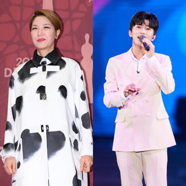 ▲서이숙 임영웅(사진=비즈엔터DB, 뉴에라엔터테인먼트 제공)