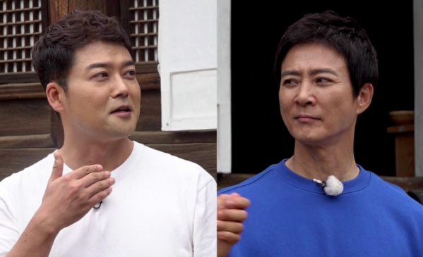 ▲‘선을 넘는 녀석들' 최수종, 전현무(사진제공=MBC)