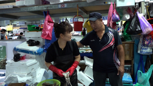 ▲'다큐멘터리 3일' 주문진 수산시장(사진제공=KBS 2TV)