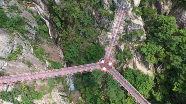 ▲EBS'한국기행' 우두산 출렁다리(사진제공=EBS1)