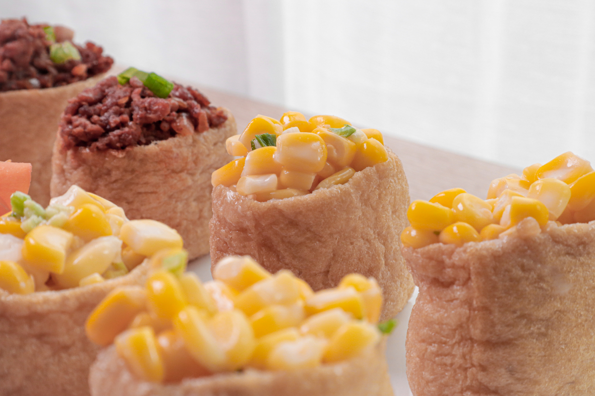 ▲혜윰 레시피북에 담길 예정인 '유부군함'이다. 레시피북 메뉴는 양식 보다 대부분 한식과 일식으로 구성됐다. (사진제공=혜윰 제작소)