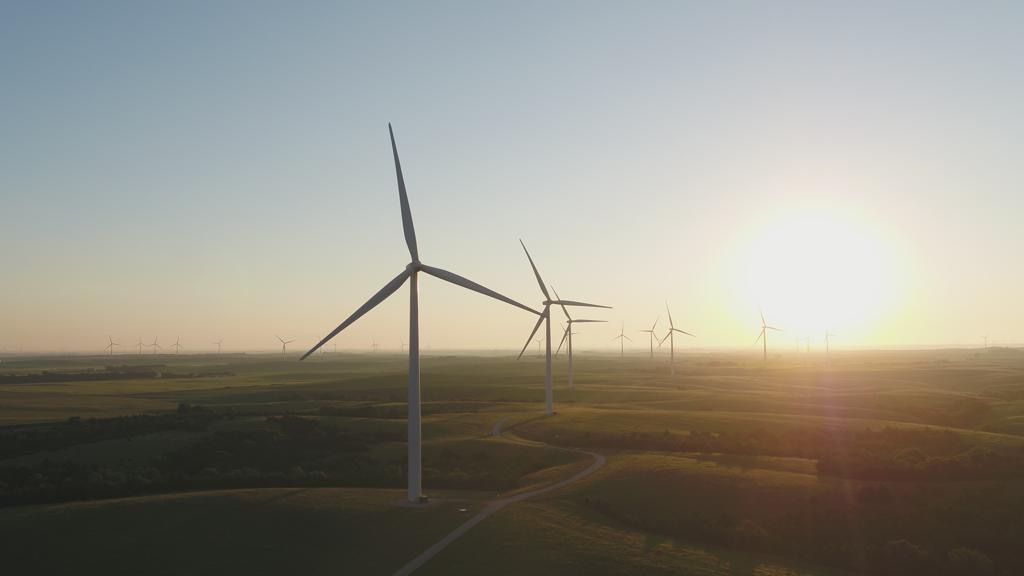 ▲네브라스카주 프레리 브리즈(Prairie Breeze) 발전단지 (사진제공=한국수력원자력)