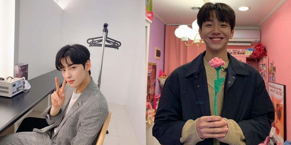 (출처=차은우 남윤수 SNS 캡처)