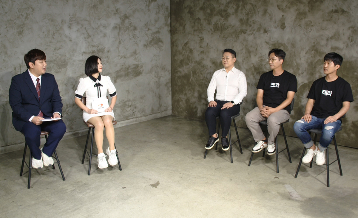 ▲조이시티 온라인 신작 발표회 전경.  (사진제공=조이시티)