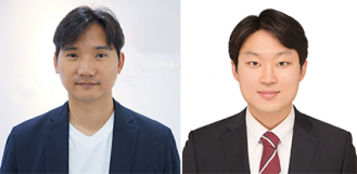 ▲(왼쪽부터) 홍승범교수, 김재규 박사과정 (카이스트 제공)