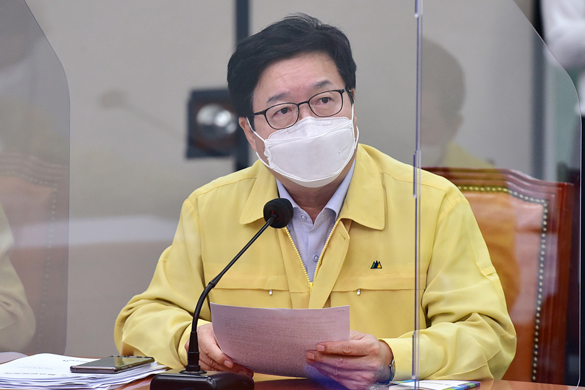 ▲더불어민주당 최고위원을 역임한 염태영 전 수원시장이 21일 "이재명의 길을 이어가겠다"며 경기도지사 출마를 공식 선언했다. (뉴시스)