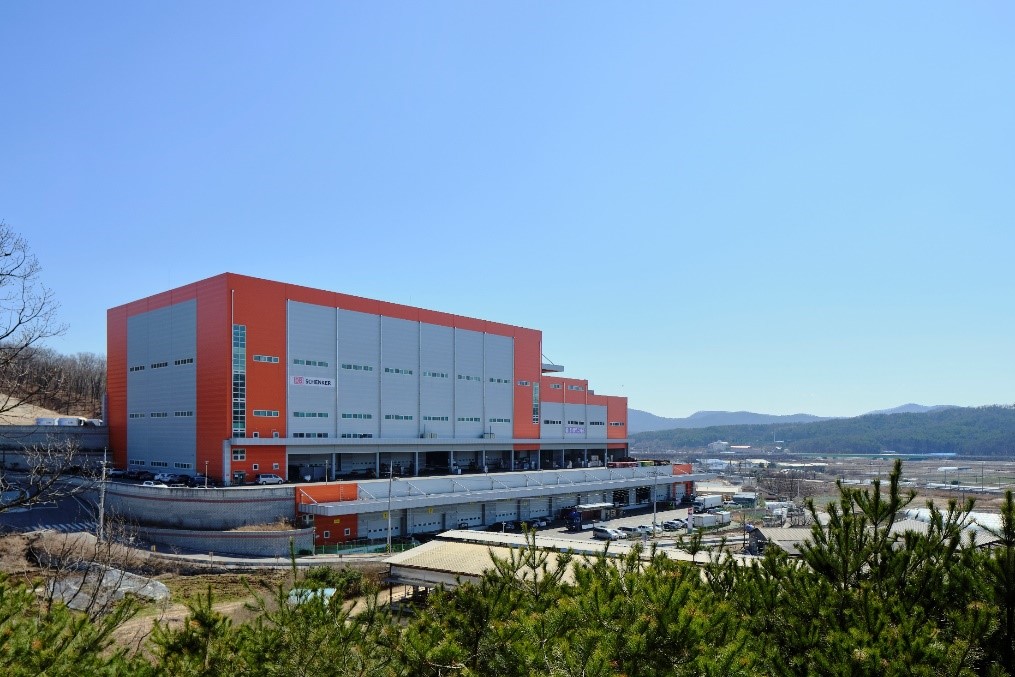 ▲신한로지스제1호리츠가 담는 경기 이천 소재 물류센터. (사진제공=신한리츠운용)