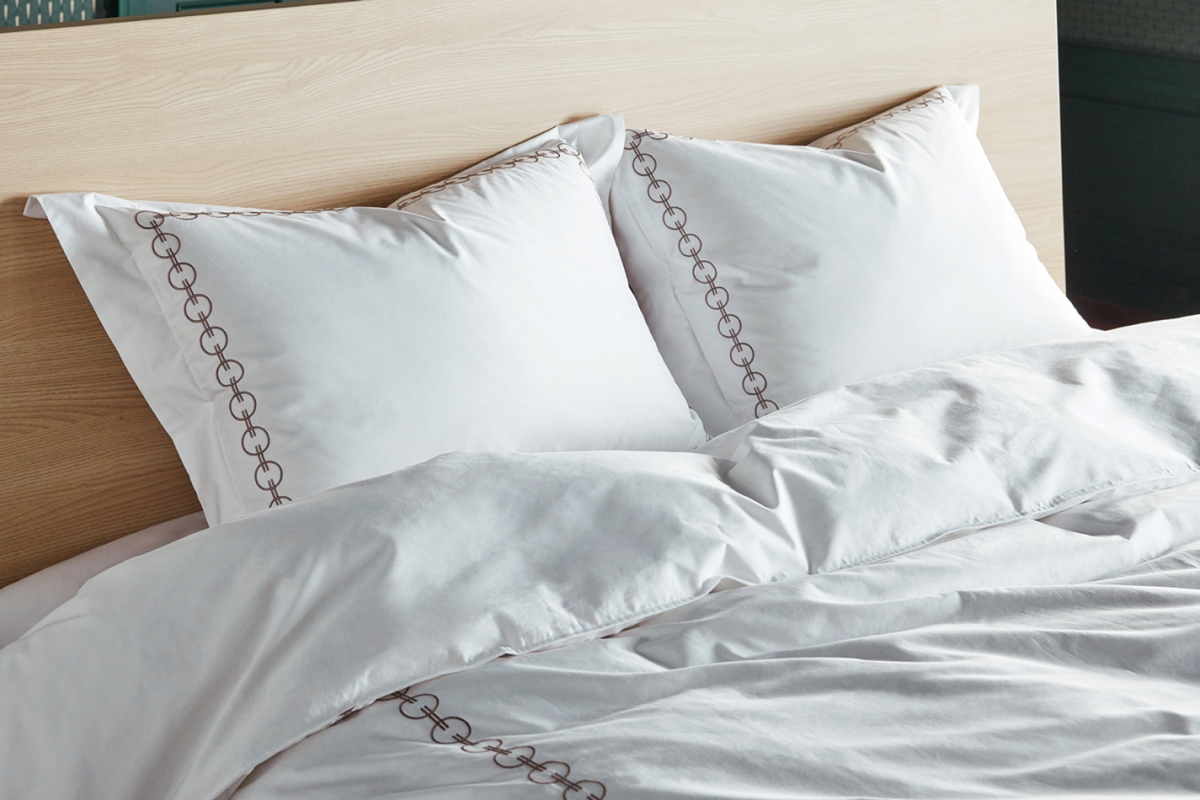 ▲시몬스침대의 케노샤 베딩 신제품 베네딕트 아리에. (사진제공=시몬스)