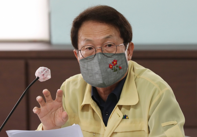 ▲조희연 서울시교육감이 16일 오전 서울 종로구 교육청에서 열린 기자단과의 간담회에서 발언하고 있다. (연합뉴스)