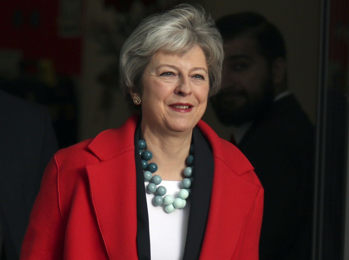▲테레사 메이 전 영국 총리. (AP/뉴시스)
