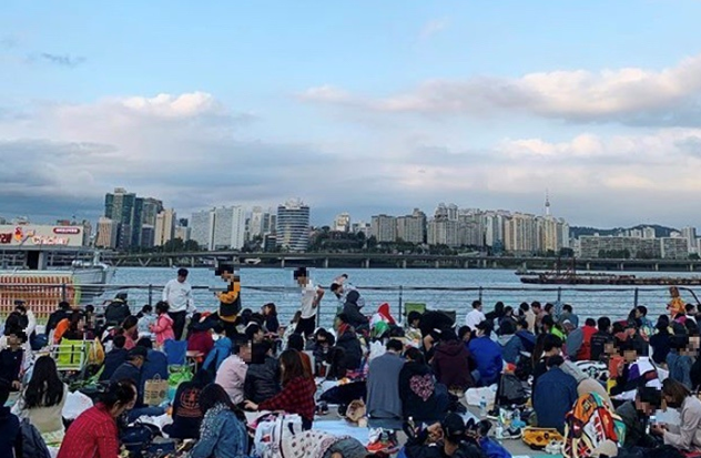 ▲서울 여의도 한강공원 전경. (사진 제공=상가정보연구소)