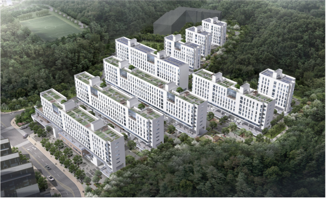 ▲서울 서초구 성뒤마을 공공주택 조감도. (사진=서울시)