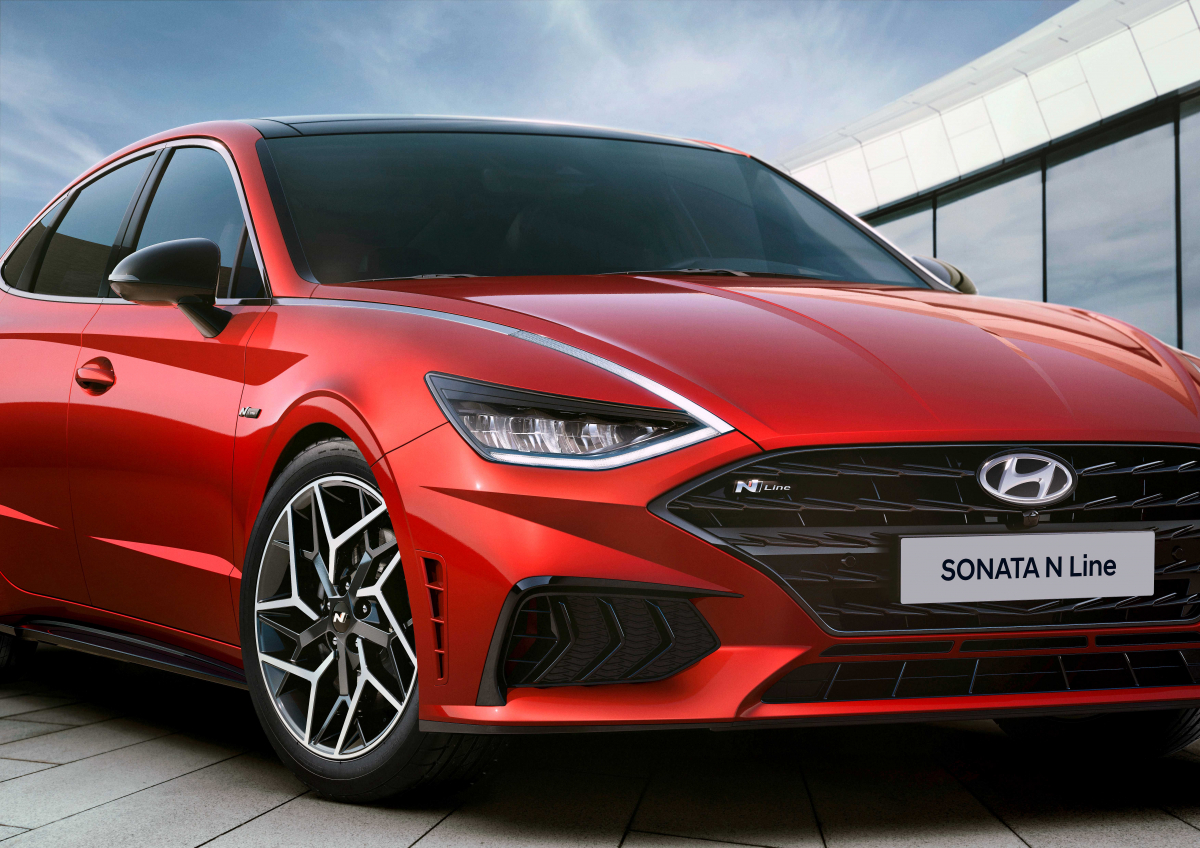 ▲쏘나타 N 라인(N Line)  (사진제공=현대차)