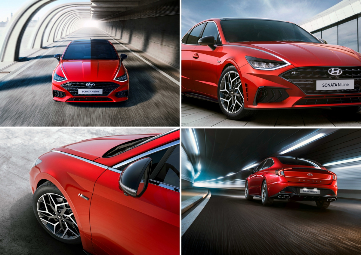 ▲현대차 쏘나타 N라인.  (사진제공=현대차)