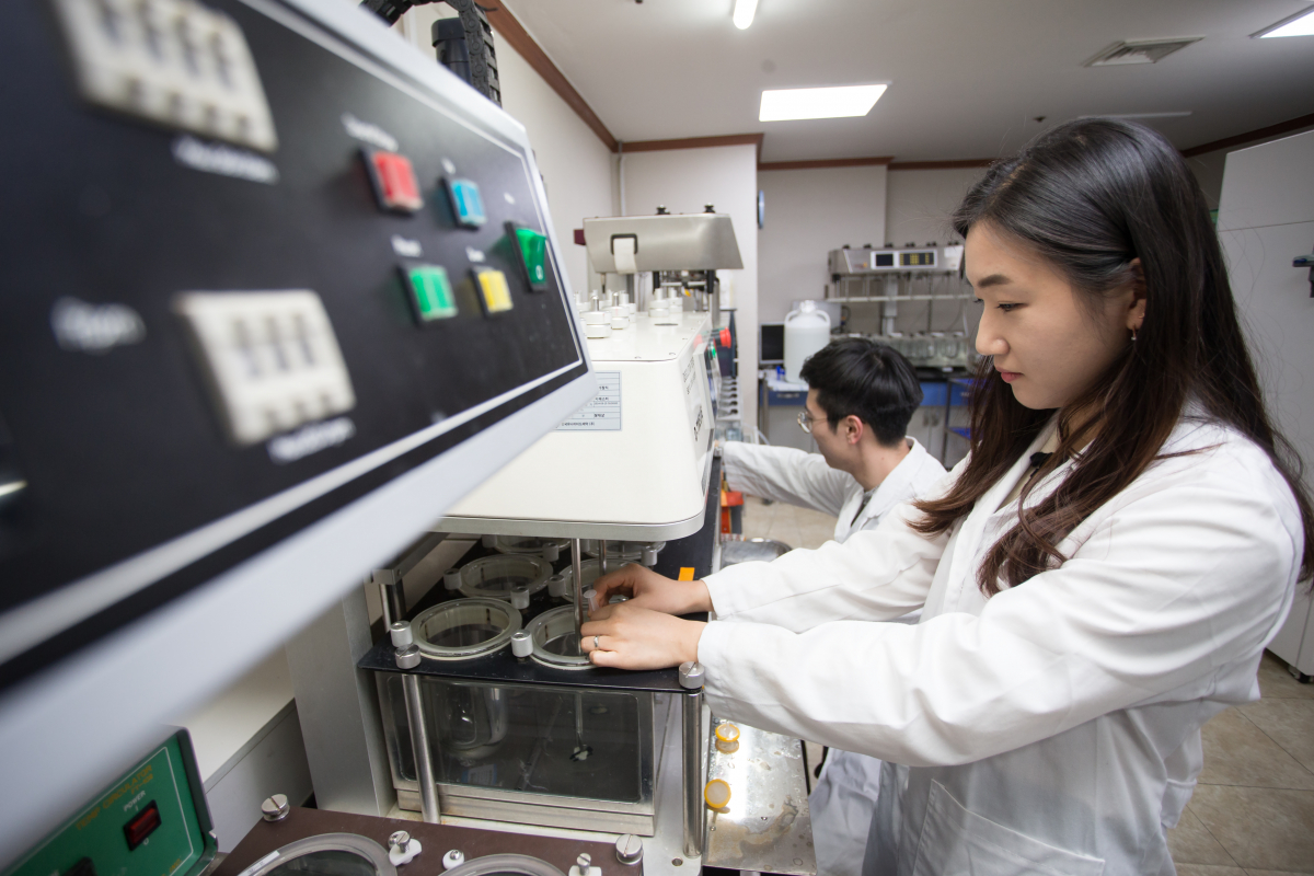 ▲한국유나이티드제약 서울 연구소 내부 (사진제공=한국유나이티드제약)