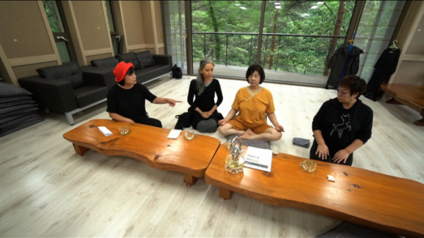 ▲'박원숙의 같이 삽시다' 합천 오도산 자연 휴양림(사진제공=KBS 2TV)