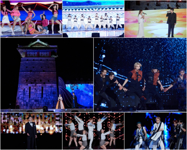 ▲'코리아 온 스테이지-수원화성'(사진제공=KBS 2TV)