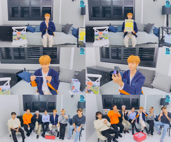 ▲VAV 바론(사진 = 네이버 V LIVE 캡처)