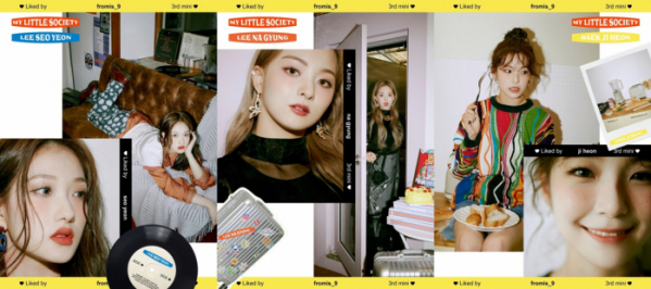 ▲프로미스나인 이서연·이나경·백지헌(사진 = 오프더레코드 제공)