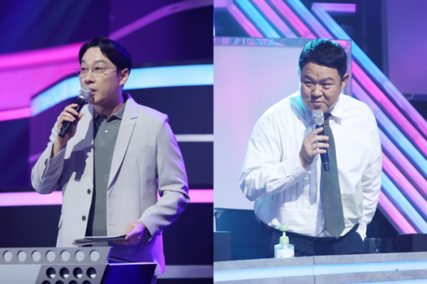 ▲‘로또싱어’ 이휘재, 김구라(사진제공=MBN)