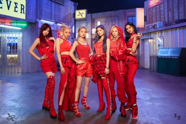 ▲에버글로우(사진=위에화엔터테인먼트 제공)