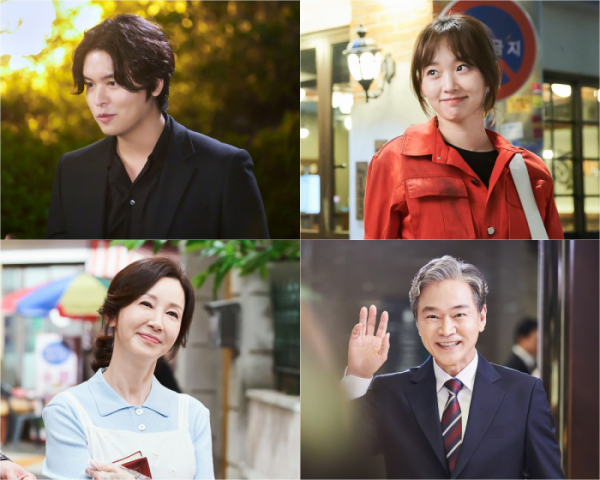 ▲‘오! 삼광빌라!’ 이장우, 진기주, 전인화, 정보석(사진제공=프로덕션 H, 몬스터유니온)