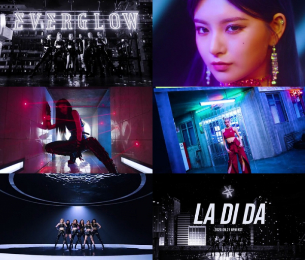 ▲에버글로우(사진=위에화엔터테인먼트 제공)