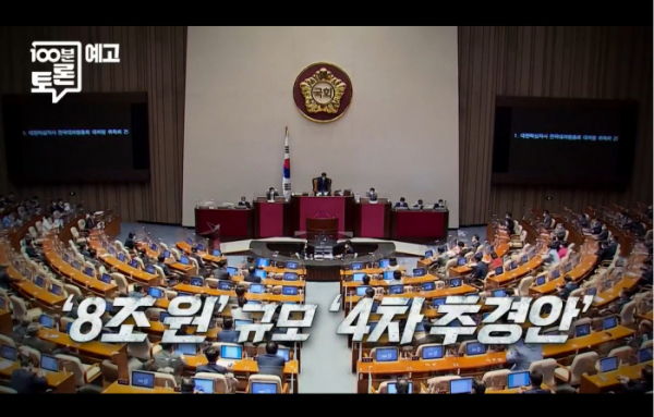 ▲'100분 토론' (사진제공=MBC)