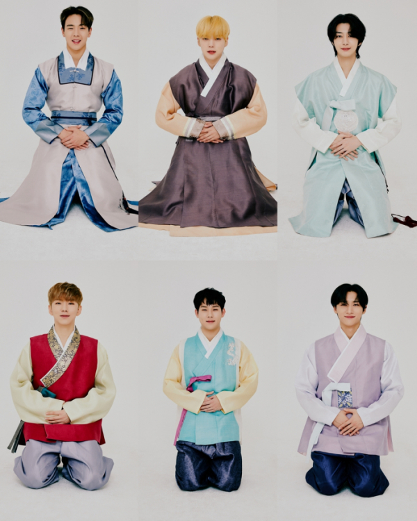▲몬스타엑스 추석인사(사진제공=스타쉽엔터테인먼트)