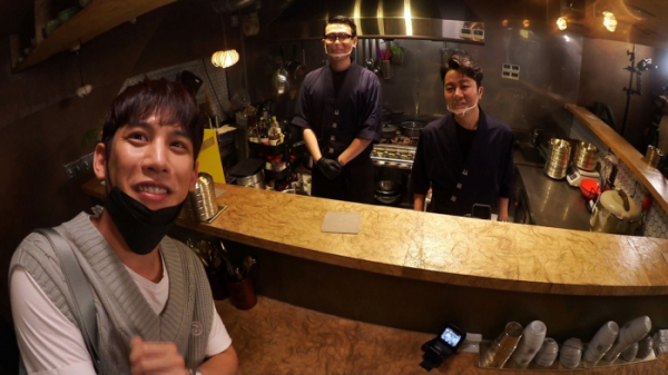 ▲'라면 당기는 시간' 박기웅(사진제공=SBS)