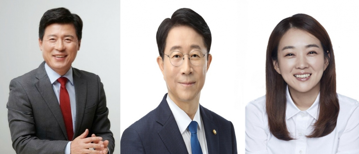 ▲왼쪽부터 구자근 국민의힘 의원, 조정식·최혜영 더불어민주당 의원. (제공=구자근, 조정식, 최혜영 의원실)