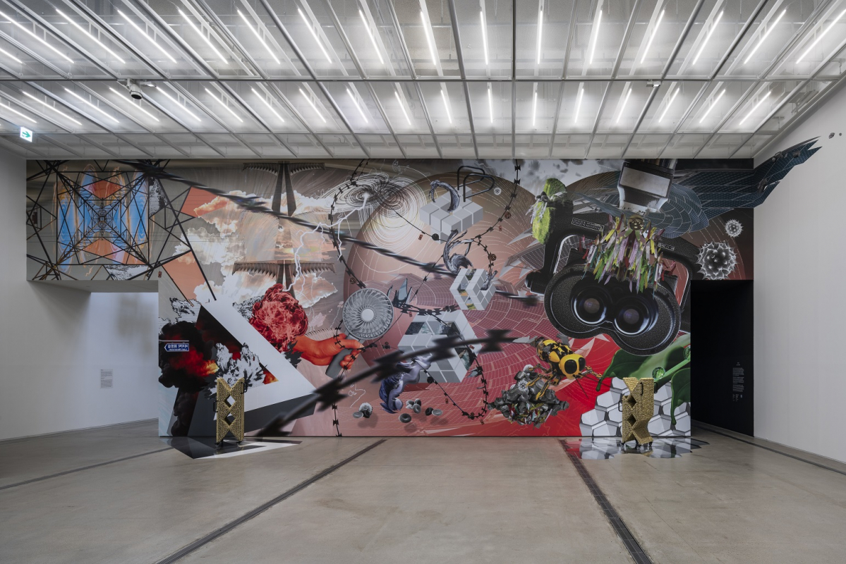 ▲'디엠지 비행(2020)'. (사진제공=국립현대미술관)