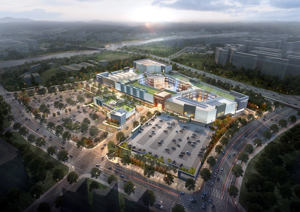 ▲남양주 다산신도시에 내달 오픈 예정인 '스페이스원' 조감도 (사진제공=현대프리미엄아울렛)