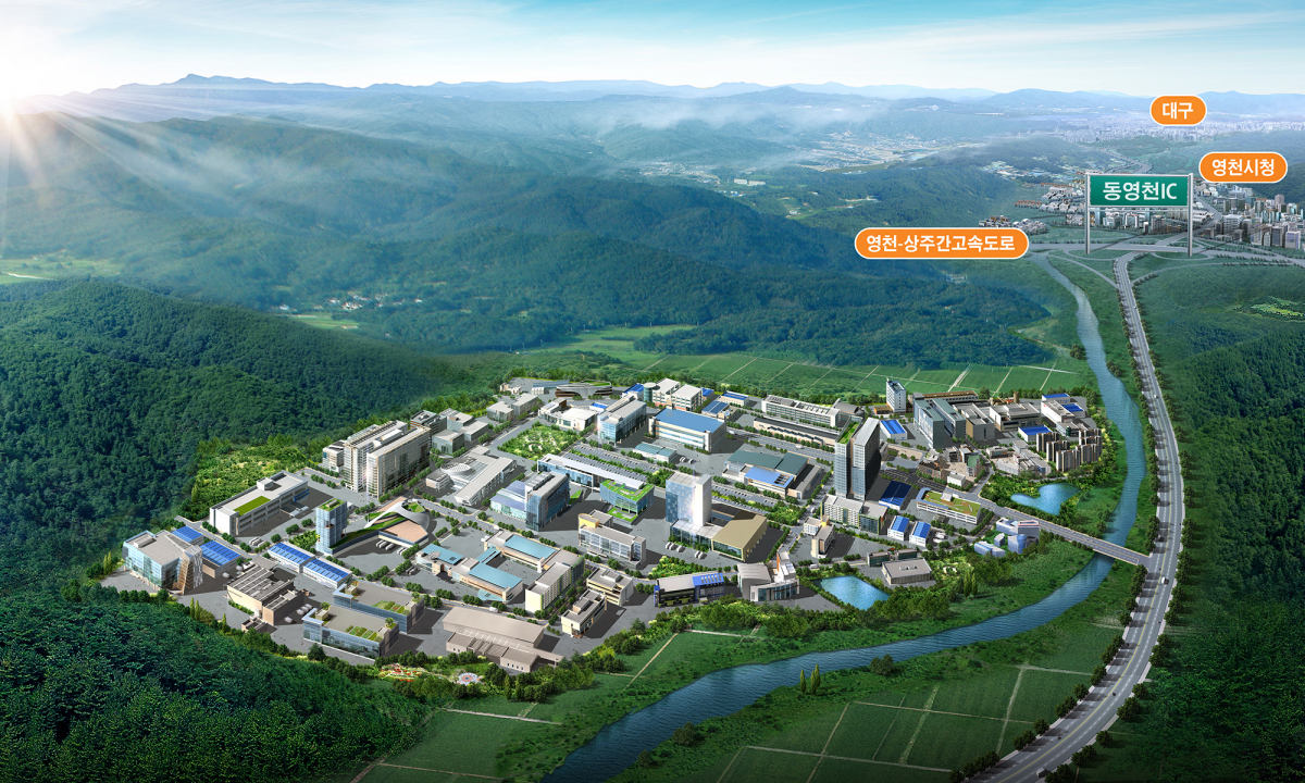 ▲고경산단 조감도. (자료 제공=호반건설)