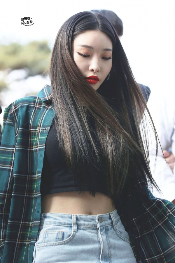(사진출처=청하 팬페이지 청하야 꿀잠)