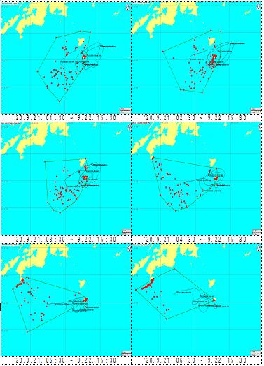 ▲한국해양과학기술원 시뮬레이션 결과표 (권성동 의원실)