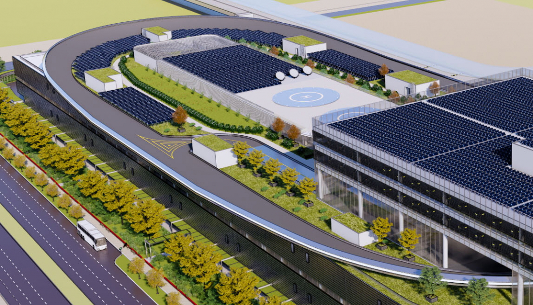 ▲현대차그룹이 싱가포르 현지에 2022년 준공을 목표로 개방형 혁신센터 HMGICS 건립을 추진한다. 이 곳에는 정의선 수석부회장이 추진 중인 미래형 도심 항공 모빌리티 UAM의 이착륙장이 처음으로 들어선다.   (사진제공=현대차그룹)