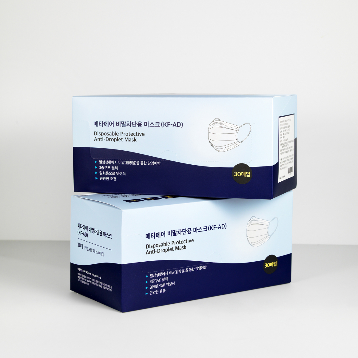 ▲메타에어 비말차단용 마스크 (사진제공=메타랩스)