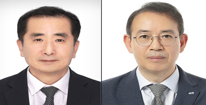 ▲전력거래소 박중환(왼쪽), 양성배 상임이사. (사진제공=전력거래소)