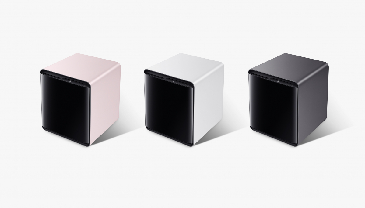 ▲삼성전자 맞춤형 소형 냉장고 '비스포크 큐브' 제품사진 (사진제공=삼성전자)