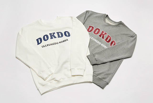 ▲독도 데일리 맨투맨. (사진제공=카카오커머스)