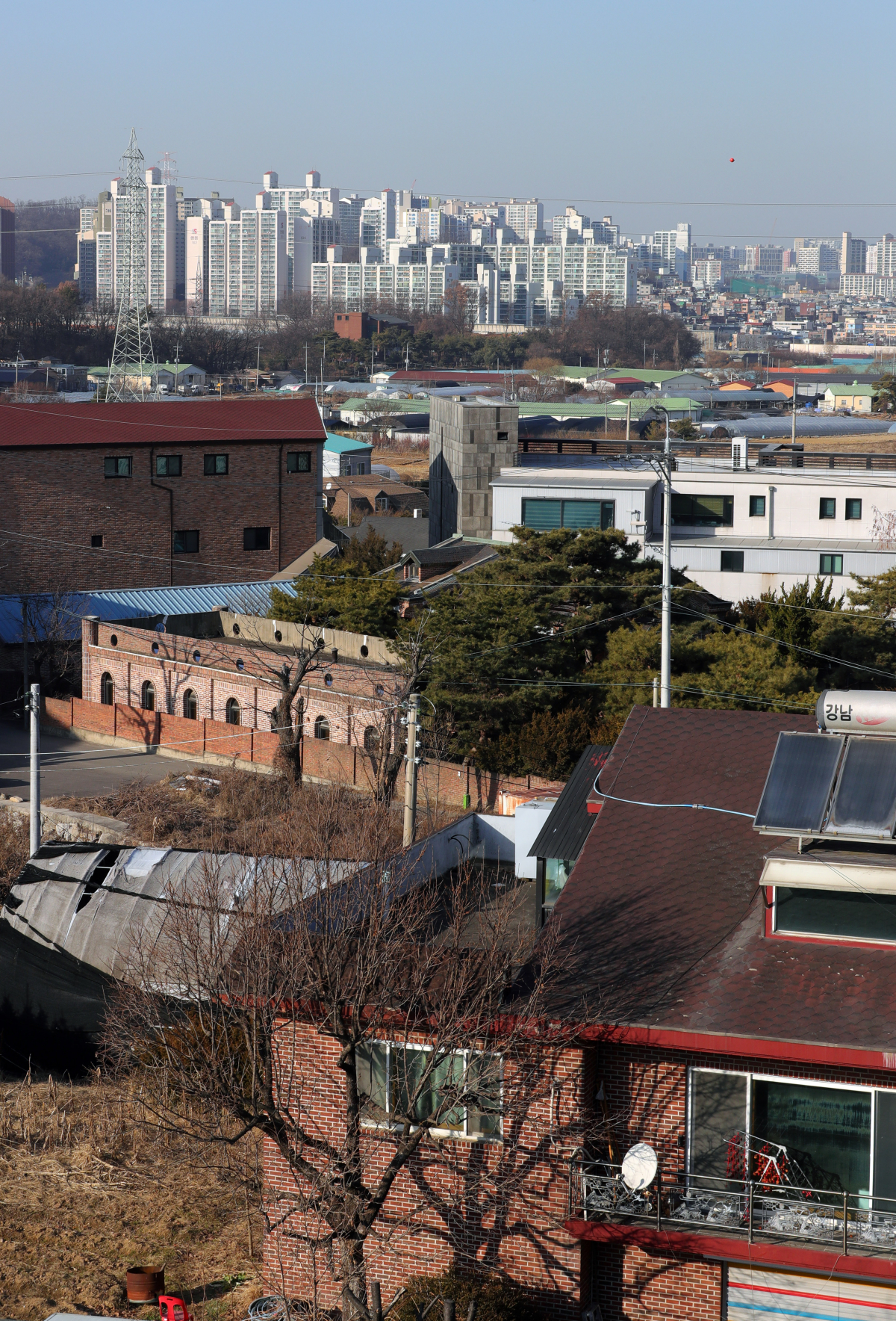 ▲3기 신도시 교산지구가 들어서는 경기 하남시 교산동 일대. (뉴시스)